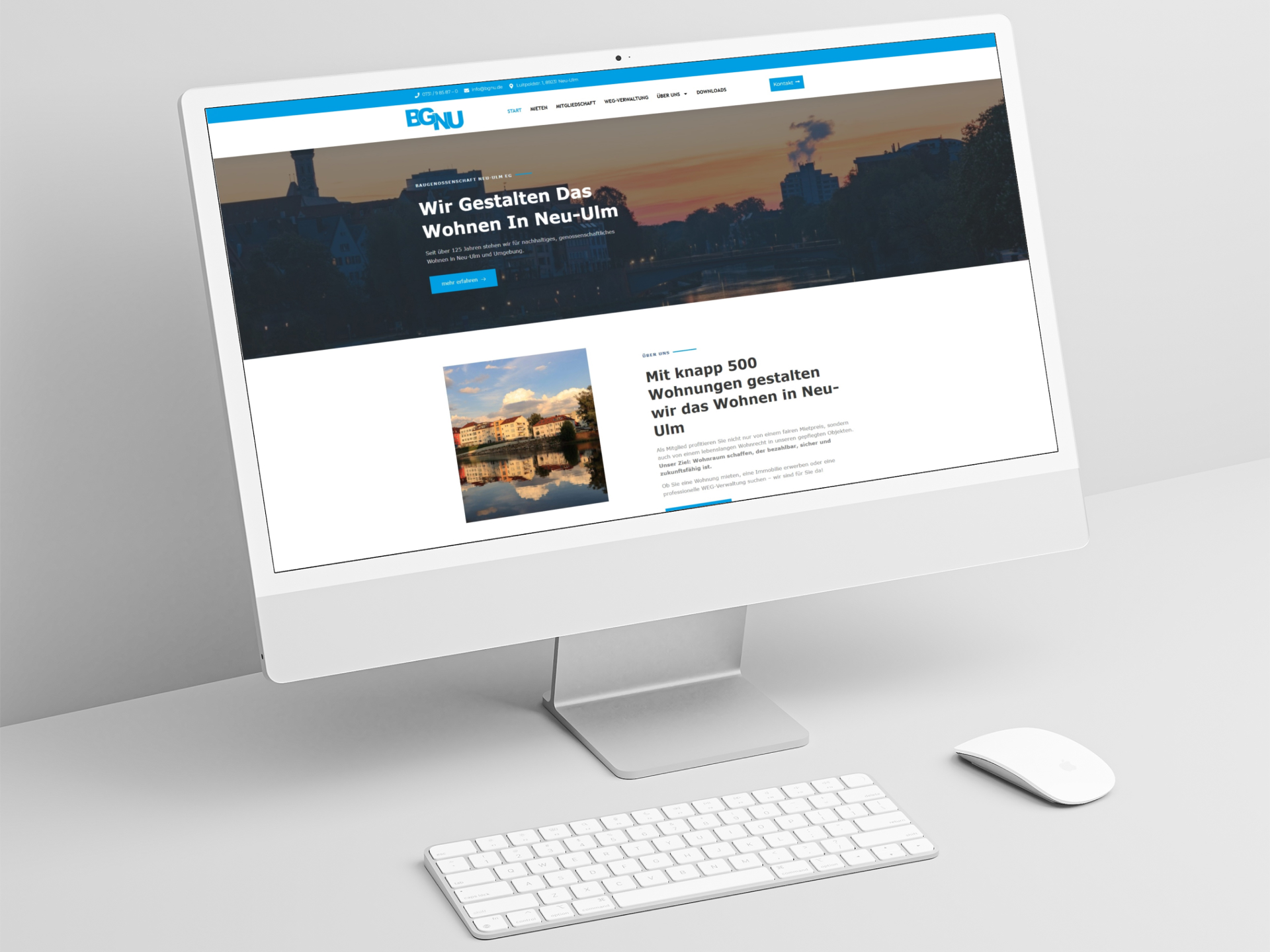 Unsere neue Website ist online